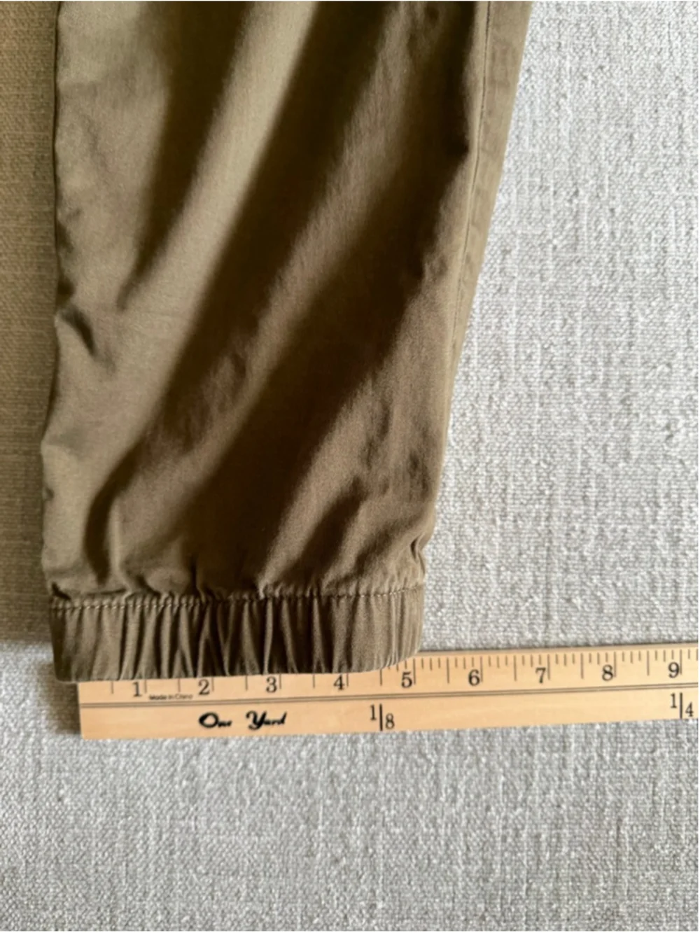 Roots green Cargo joggers men’s size large - Picture 10 of 11